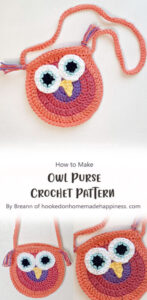 Cute Owl Purse Free Crochet Pattern Ideas Carolinamontoni