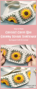 5 Granny Square Cross Body Bag Free Crochet Pattern Ideas