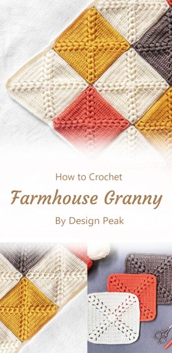 How to Crochet a Farmhouse Granny By Design Peak