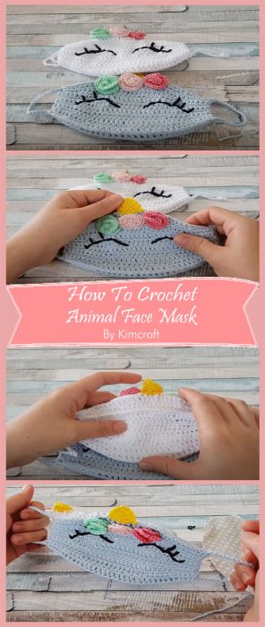 How To Crochet Animal Face Mask By Kimcraft