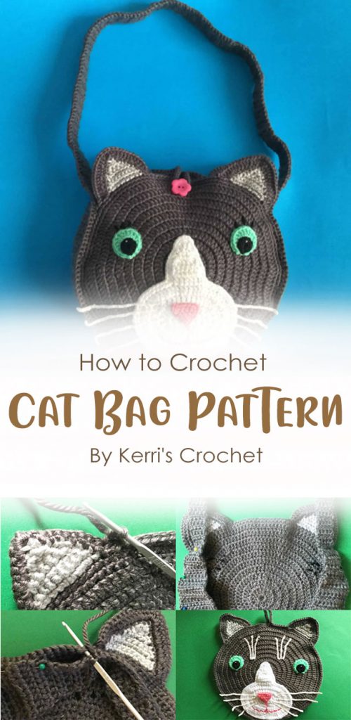 The Cutest Cat Purse Crochet Ideas for Kids - Carolinamontoni.com