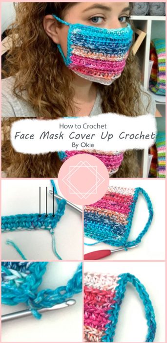 Face Mask Cover Up Crochet By Okie