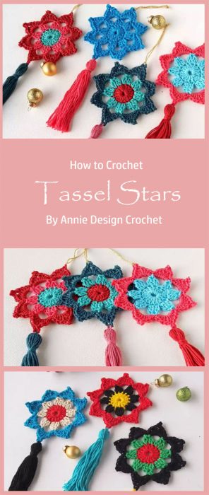 Tassel Stars Crochet By Annie Design Crochet