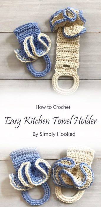 Easy Kitchen Towel Holder By Simply Hooked