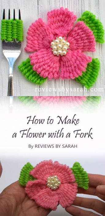 How to Make a Flower with a Fork By REVIEWS BY SARAH