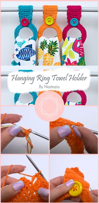 Hanging Ring Towel Holder By Naztazia
