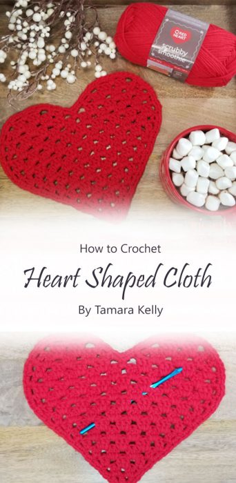 Heart Shaped Cloth By Tamara Kelly