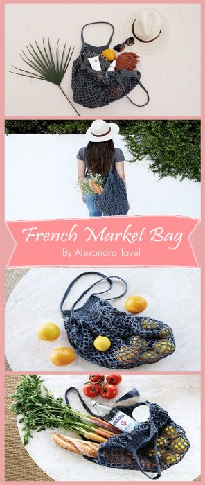 French Market Bag By Alexandra Tavel