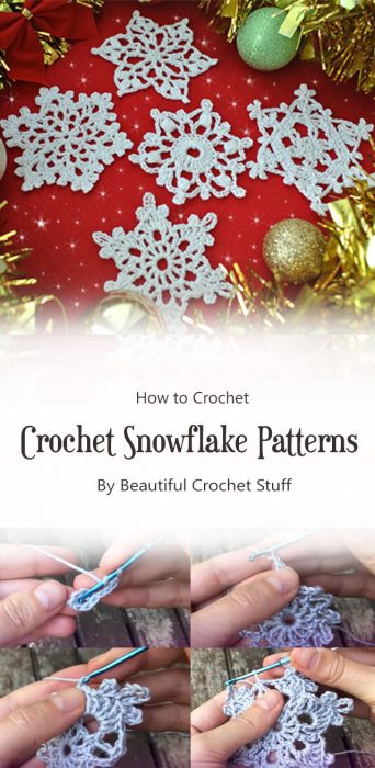Crochet Snowflake Patterns By Beautiful Crochet Stuff