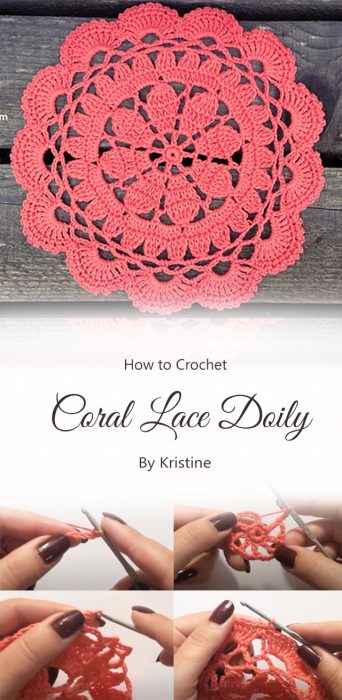 Coral Lace Doily Free Crochet Pattern By Kristine