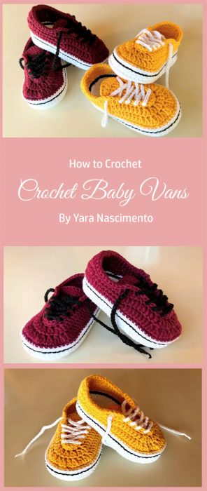 Crochet Baby Vans By Yara Nascimento