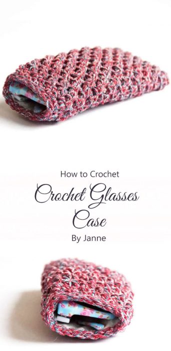 Crochet Glasses Case By Janne