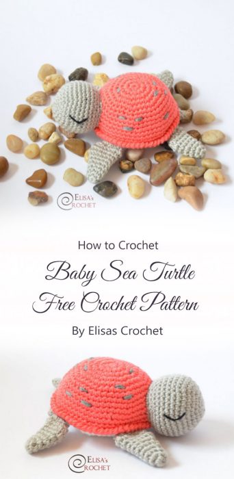 Baby Sea Turtle Free Crochet Pattern By Elisas Crochet