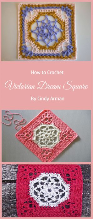 Victorian Dream Square By Cindy Arman