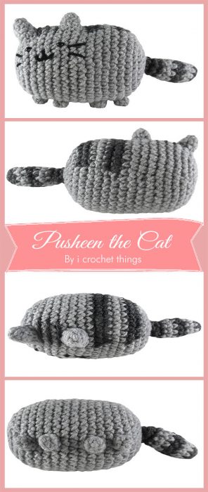Pusheen the Cat By i crochet things