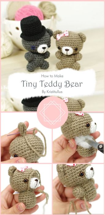Tiny Teddy Bear By Kristitullus