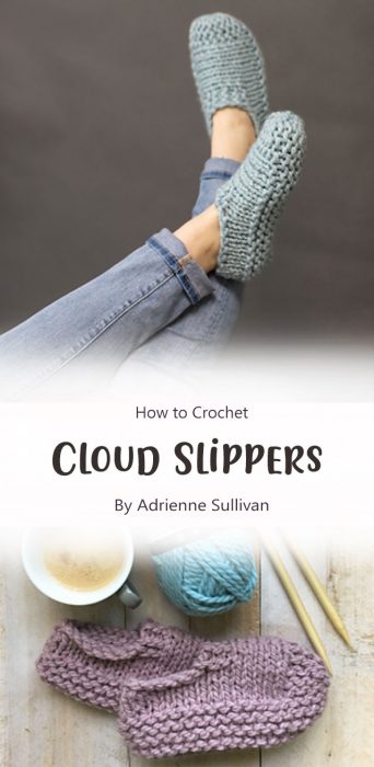 Cloud Slippers By Adrienne Sullivan