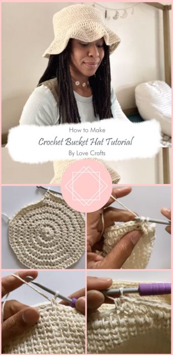 Crochet Bucket Hat Tutorial By Love Crafts