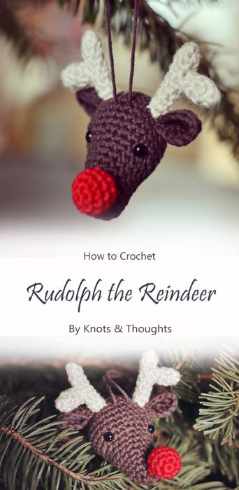 Rudolph the Reindeer By Knots & Thoughts