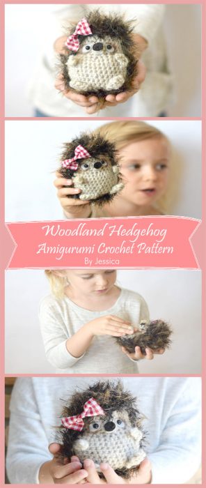 Woodland Hedgehog Amigurumi Crochet Pattern By Jessica