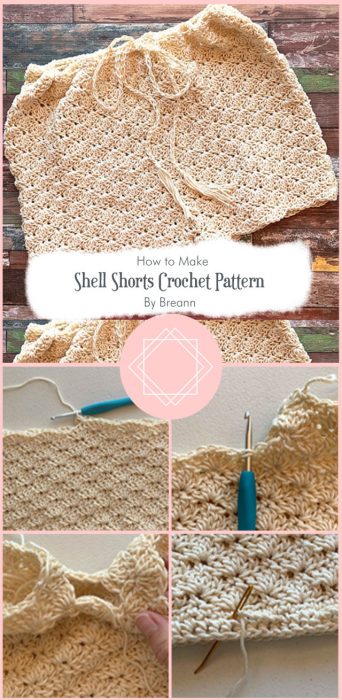 Shell Shorts Crochet Pattern By Breann
