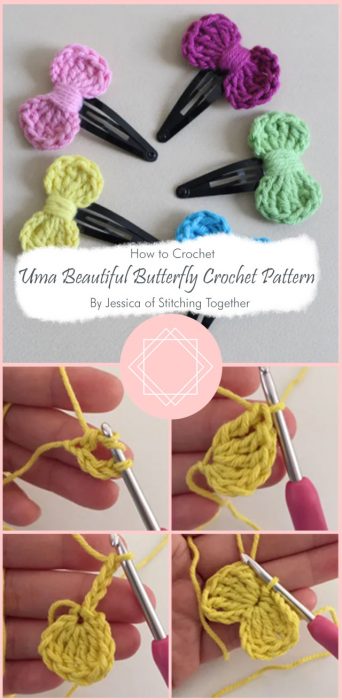 Uma Beautiful Butterfly Crochet Pattern By Jessica of Stitching Together