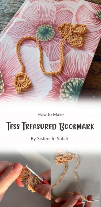 Tess Treasured Bookmark By Sisters In Stitch