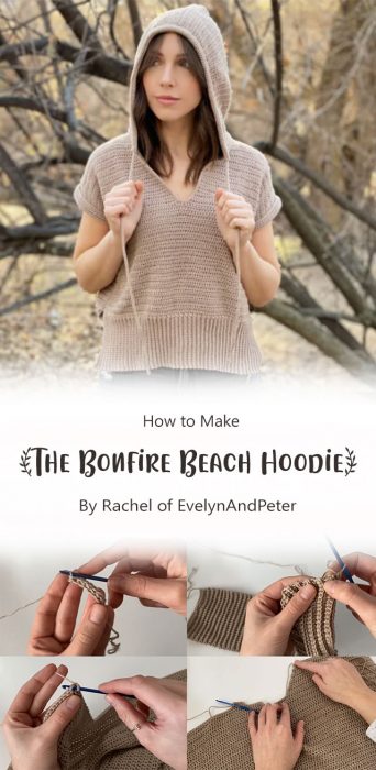 The Bonfire Beach Hoodie By Rachel of EvelynAndPeter