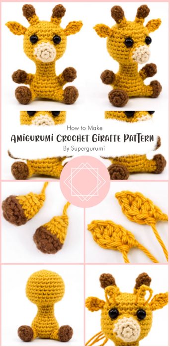 Amigurumi Crochet Giraffe Pattern By Supergurumi