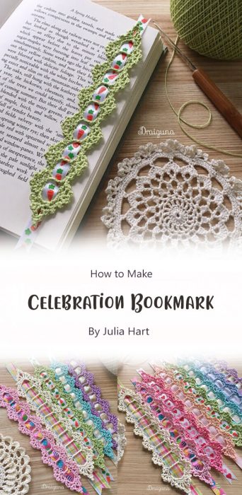 Celebration Bookmark By Julia Hart