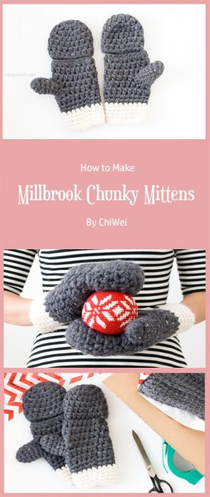 Millbrook Chunky Mittens By ChiWei