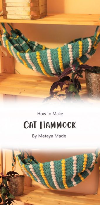 Cat Hammock By Mataya Made