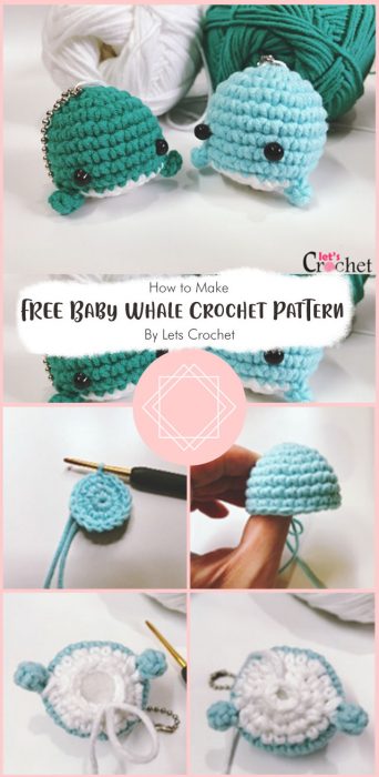 FREE Baby Whale Crochet Pattern By Lets Crochet