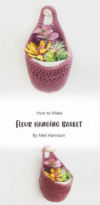 Fleur hanging basket By Mel Harrison