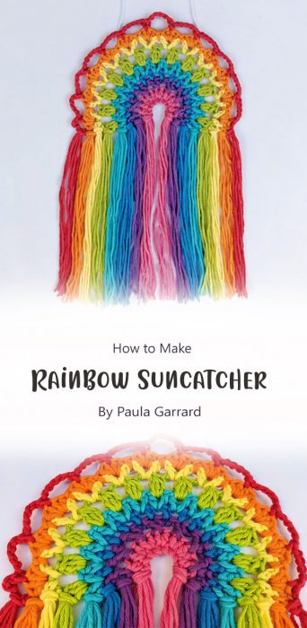 Rainbow Suncatcher By Paula Garrard