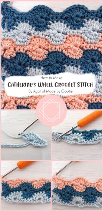 Catherine’s Wheel Crochet Stitch (and a purse pattern) By Agat of Made by Gootie