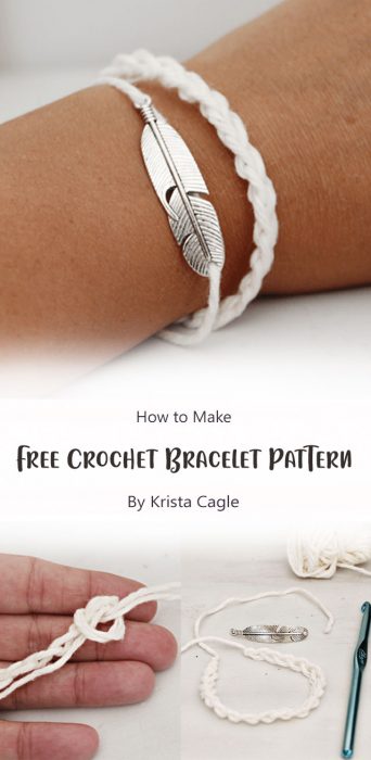 Free Crochet Bracelet Pattern By Krista Cagle