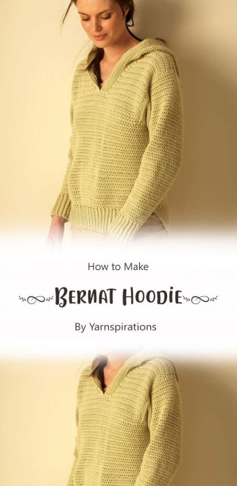 Bernat Hoodie By Yarnspirations