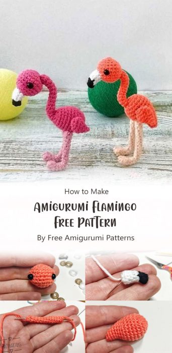Amigurumi Flamingo Free Pattern By Free Amigurumi Patterns