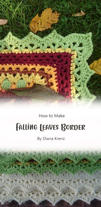 Falling Leaves Border By Diana Krenz