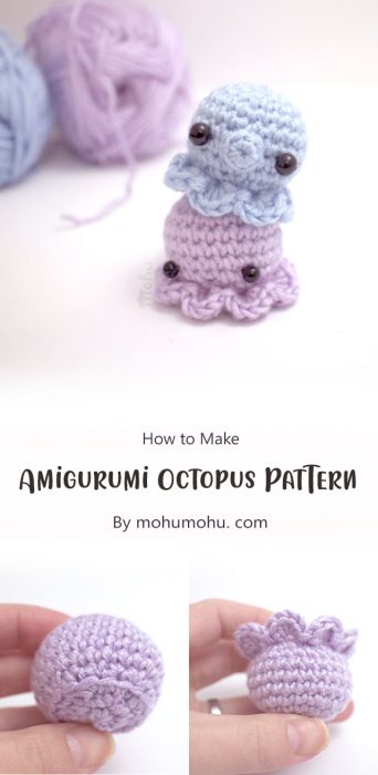 Amigurumi Octopus Pattern By mohumohu. com.