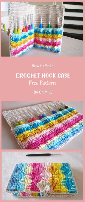 Crochet hook case By Oh Milly