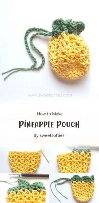 Pineapple Pouch By sweetsofties