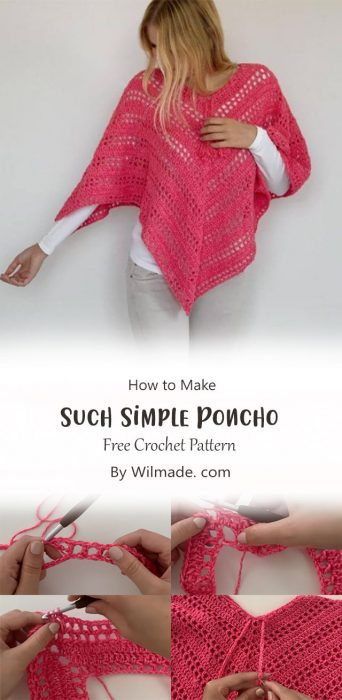 Such Simple Poncho By Wilmade. com