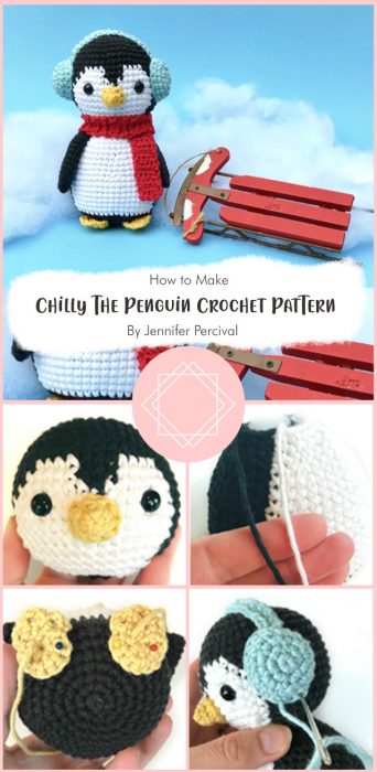 Chilly The Penguin Crochet Pattern By Jennifer Percival