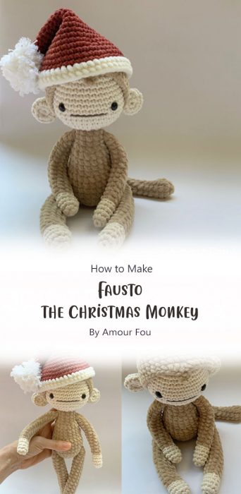 Fausto, the Christmas Monkey By Amour Fou