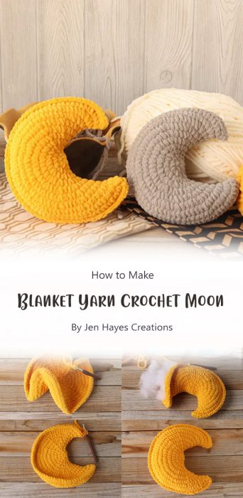 Blanket Yarn Crochet Moon By Jen Hayes Creations