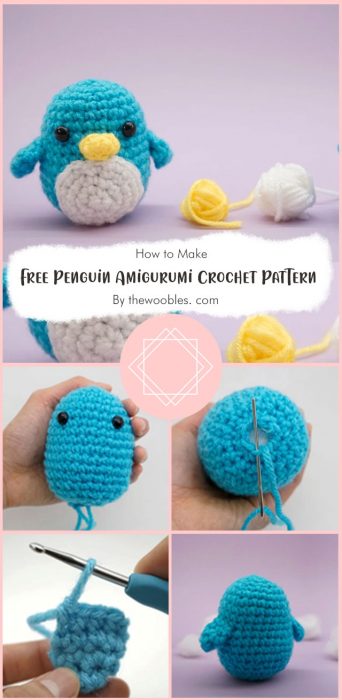 Free Penguin Amigurumi Crochet Pattern By thewoobles. com