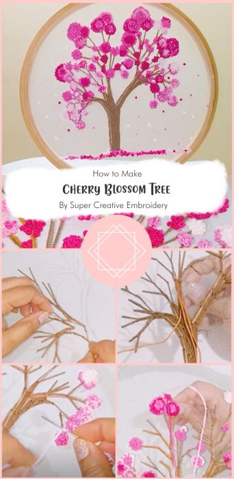 Cherry Blossom Tree By Super Creative Embroidery