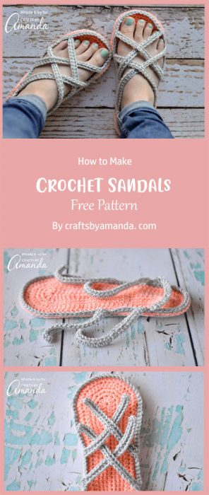 Crochet Sandals By craftsbyamanda. com
